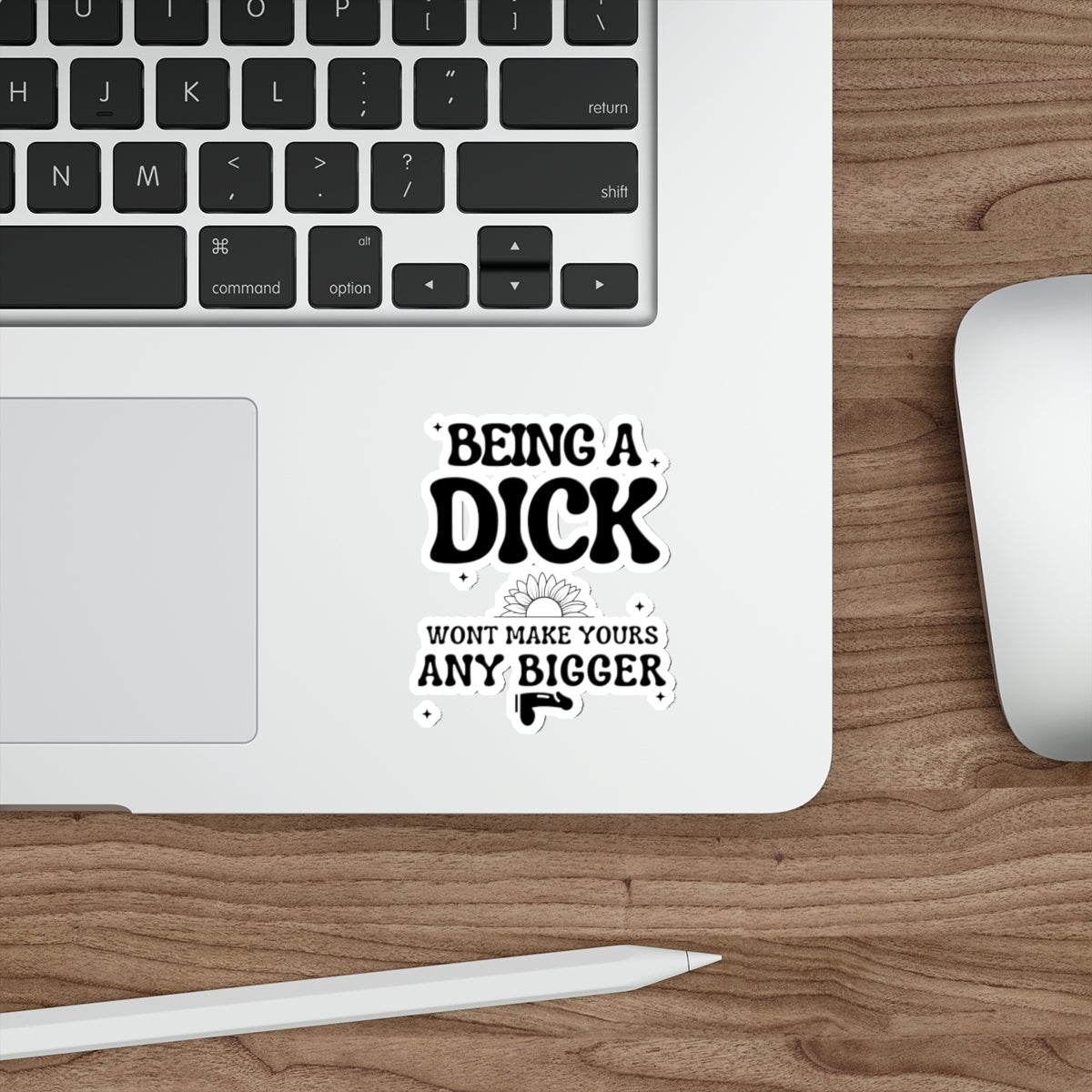 Being a dick stickers