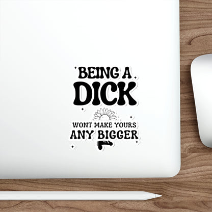 Being a dick stickers